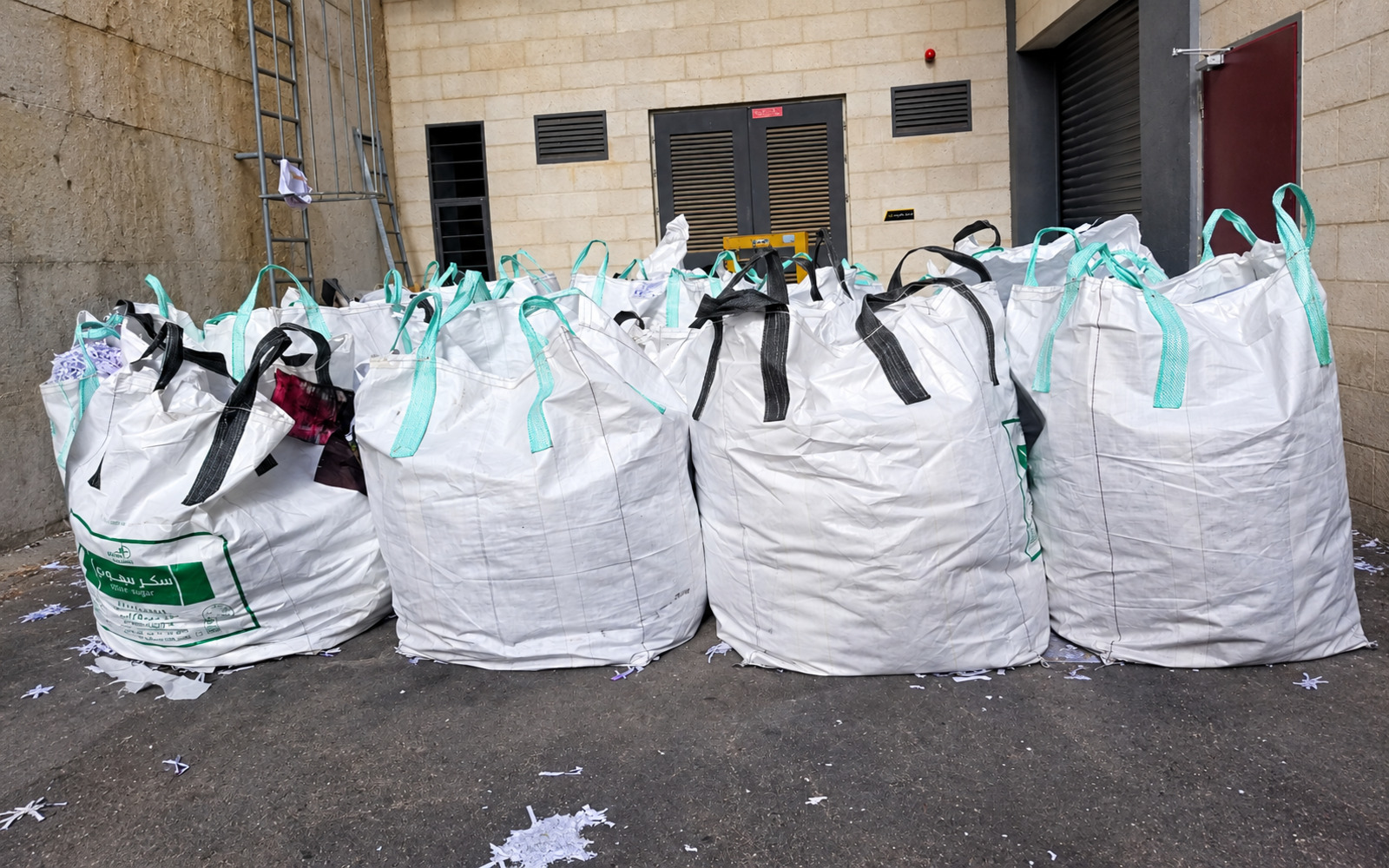 Bulk recycling bags